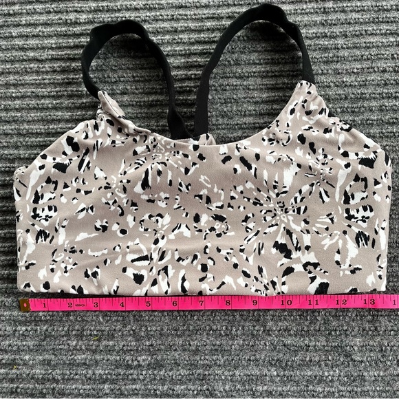 Betsey Johnson Performance Bra Size Medium Desert Floral Camo Sports Bralette - Picture 4 of 5